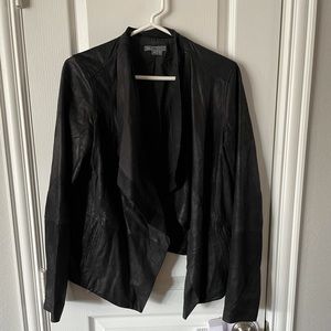 Vince Leather Jacket Size Medium
